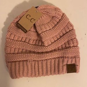 CC pink beanie